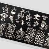 TNL Пластина для стемпинга №78 Premium