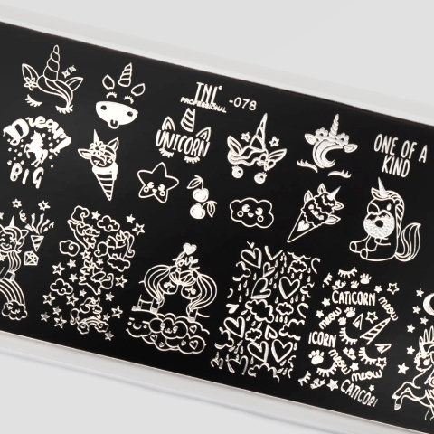 TNL Пластина для стемпинга №78 Premium