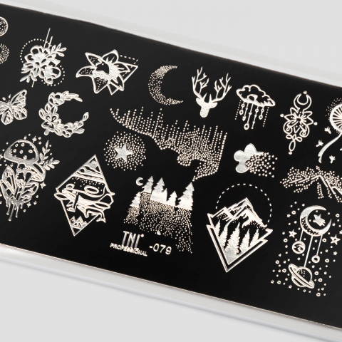 TNL Пластина для стемпинга №79 Premium