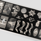 TNL Пластина для стемпинга №80 Premium