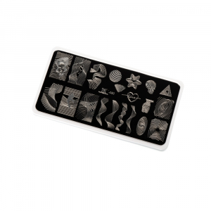 TNL Пластина для стемпинга №80 Premium