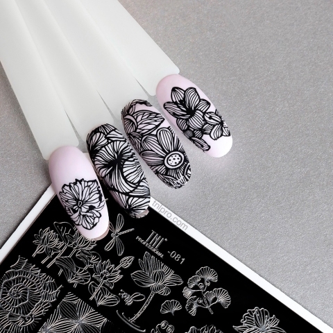 TNL Пластина для стемпинга №81 Premium