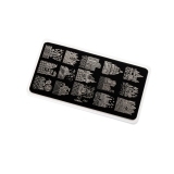 TNL Пластина для стемпинга №84 Premium