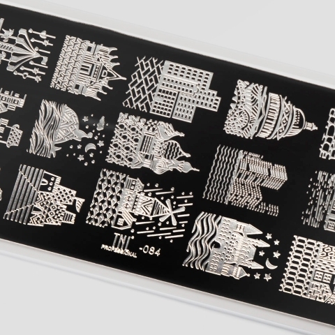 TNL Пластина для стемпинга №84 Premium