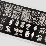 TNL Пластина для стемпинга №85 Premium