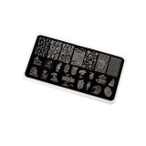 TNL Пластина для стемпинга №85 Premium