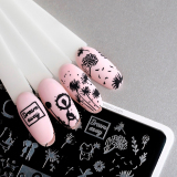 TNL Пластина для стемпинга №86 Premium