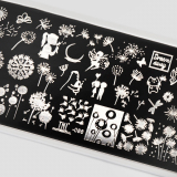 TNL Пластина для стемпинга №86 Premium