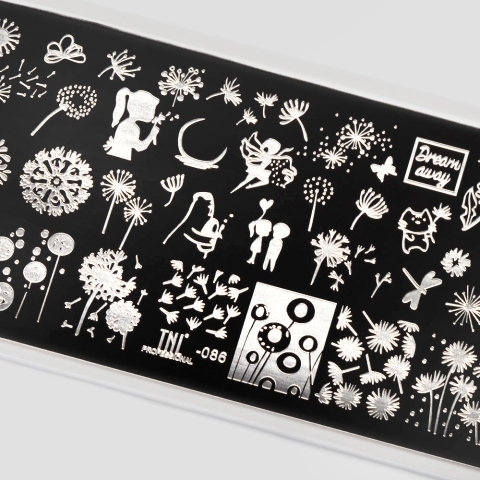 TNL Пластина для стемпинга №86 Premium