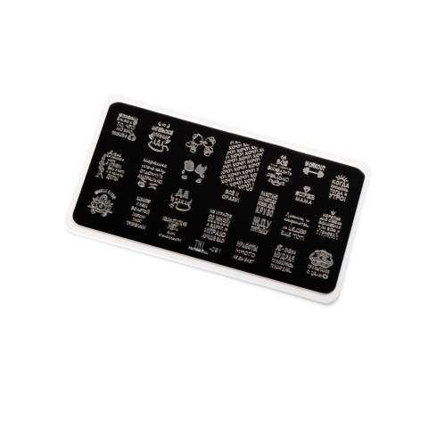 TNL Пластина для стемпинга №91 Premium