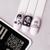 TNL Пластина для стемпинга №92 Premium