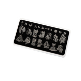 TNL Пластина для стемпинга №95 Premium