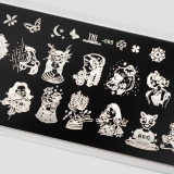 TNL Пластина для стемпинга №95 Premium