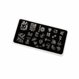 TNL Пластина для стемпинга №96 Premium