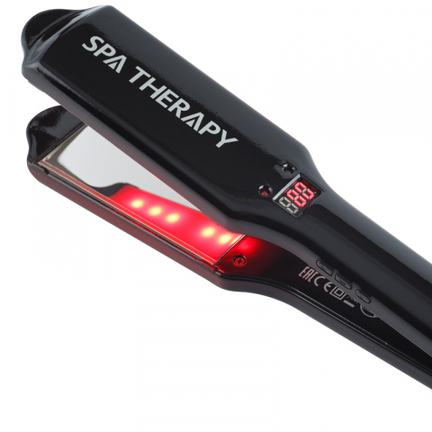 03-408 DEWAL Щипцы для волос SpaTherapy 40*90 мм, с регулятором, титановое покрытие