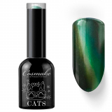 Cosmake 26 Гель-лак Кошачий глаз Серо-зеленый, 11 мл.