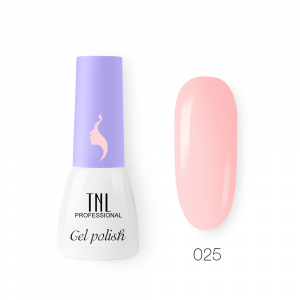 TNL Гель-лак 8 Чувств Mini №025 пастельно-розовый, 3,5 мл.