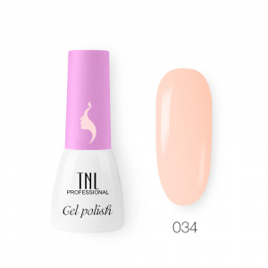 TNL Гель-лак 8 Чувств Mini №034 абрикосовый, 3,5 мл.