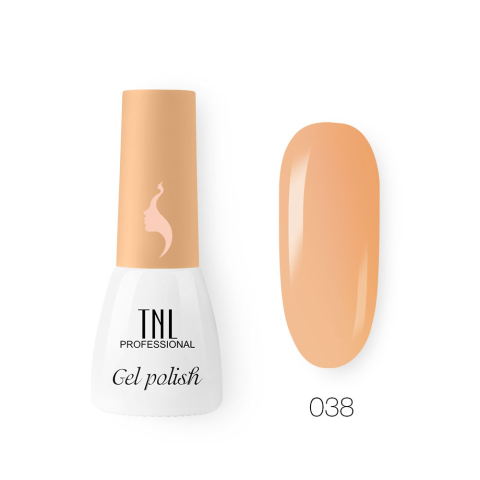 TNL Гель-лак 8 Чувств Mini №038 крем-брюле, 3,5 мл.