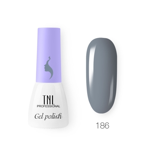 TNL Гель-лак 8 Чувств Mini №186 тихий океан, 3,5 мл.