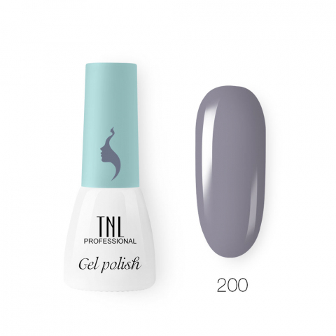 TNL Гель-лак 8 Чувств Mini №200 мокрый асфальт, 3,5 мл.