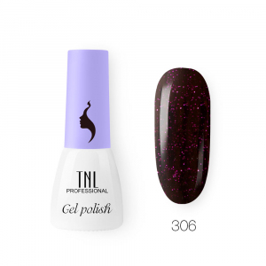 TNL Гель-лак 8 Чувств Mini №306 ягодные звезды, 3,5 мл.
