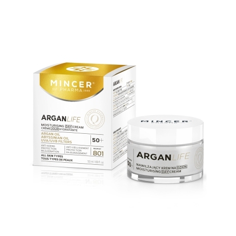 MINCER Дневной увлажняющий крем для лица №801, 50 мл.
