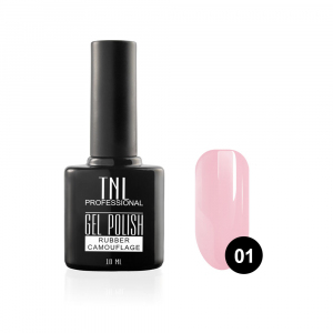 TNL Гель-лак Rubber camouflage №01, 10 мл.