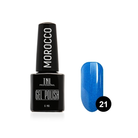 TNL Гель-лак Morocco №021 океанский бриз, 6 мл.