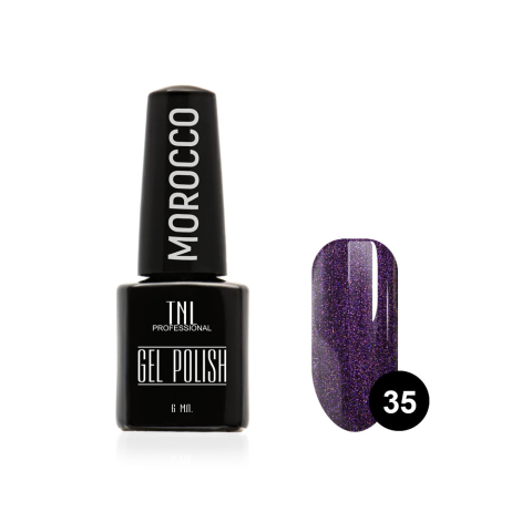 TNL Гель-лак Morocco №035 арабская ночь, 6 мл.