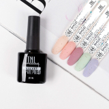 TNL Закрепитель для гель-лака Матовый Smuzi №01 с блестками, 10 мл.