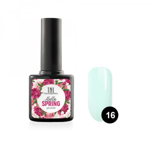 TNL Гель-лак Hello Spring №16 светло-мятный, 10 мл.