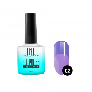 TNL Гель-лак Thermo №02 индиго-сиреневый, 10 мл.
