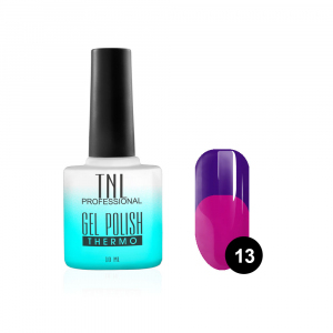 TNL Гель-лак Thermo №13 фиолетовый-фуксия, 10 мл.