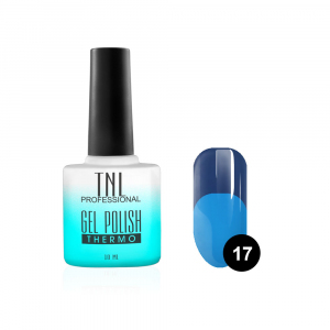 TNL Гель-лак Thermo №17 кобальт голубой, 10 мл.