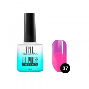 TNL Гель-лак Thermo №37 фуксия/ярко-розовый, 10 мл.
