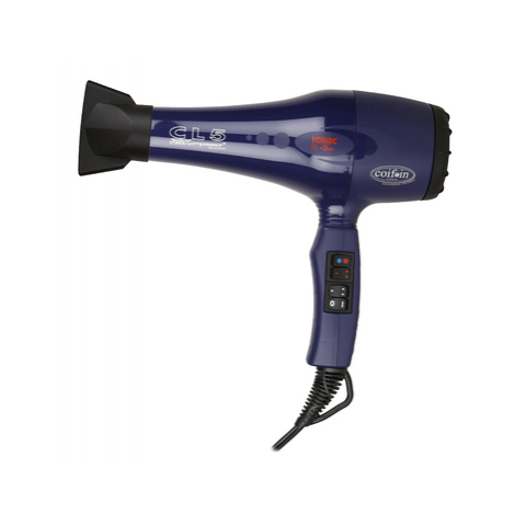 CL5Ri Фен COIF*IN 2300 Вт, 2 насадки, с ионизацией, синий