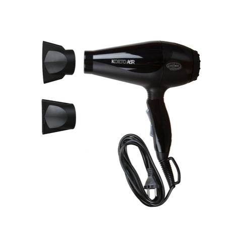 KA6R Фен COIF*IN 2400 Вт, 2 насадки, чёрный