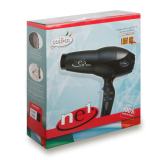 NE1R Фен COIF*IN 2300 Вт, 2 насадки, с ионизацией, чёрный