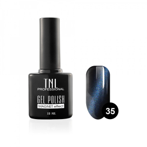 TNL Гель-лак Кошачий глаз №35 дымчатый, 10 мл.