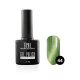 TNL Гель-лак Кошачий глаз №44 оливковый, 10 мл.