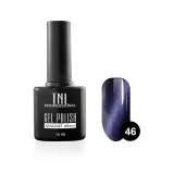 TNL Гель-лак Кошачий глаз №46 сливовый, 10 мл.