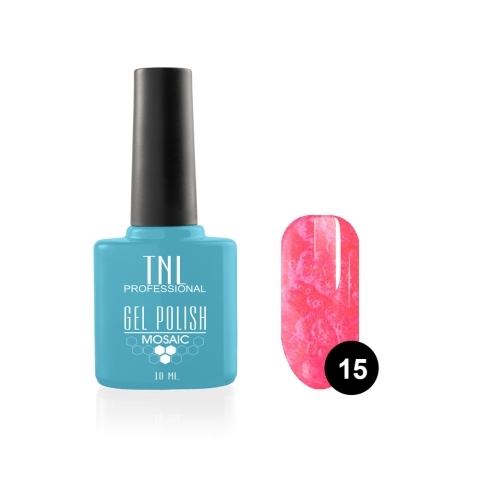 TNL Гель-лак Mosaic effect №15 мексика, 10 мл.