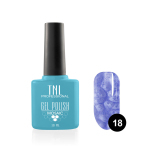 TNL Гель-лак Mosaic effect №18 васильковый, 10 мл.