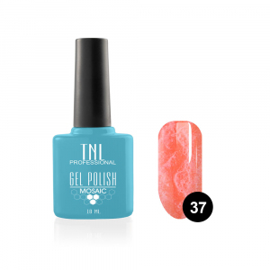 TNL Гель-лак Mosaic effect №37 розовый блеск, 10 мл.
