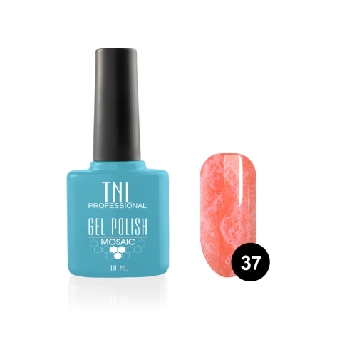 TNL Гель-лак Mosaic effect №37 розовый блеск, 10 мл.