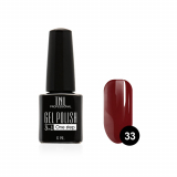 TNL Гель-лак 3 в 1 №33 темный бургунди, 6 мл.