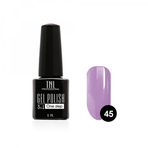 TNL Гель-лак 3 в 1 №45 сиреневый, 6 мл.