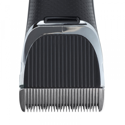 03-065 DEWAL Машинка для стрижки BLACK, 5000-7000 об/мин., нож 45 мм, 1-1,9 мм, 2 насадки