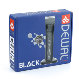 03-065 DEWAL Машинка для стрижки BLACK, 5000-7000 об/мин., нож 45 мм, 1-1,9 мм, 2 насадки